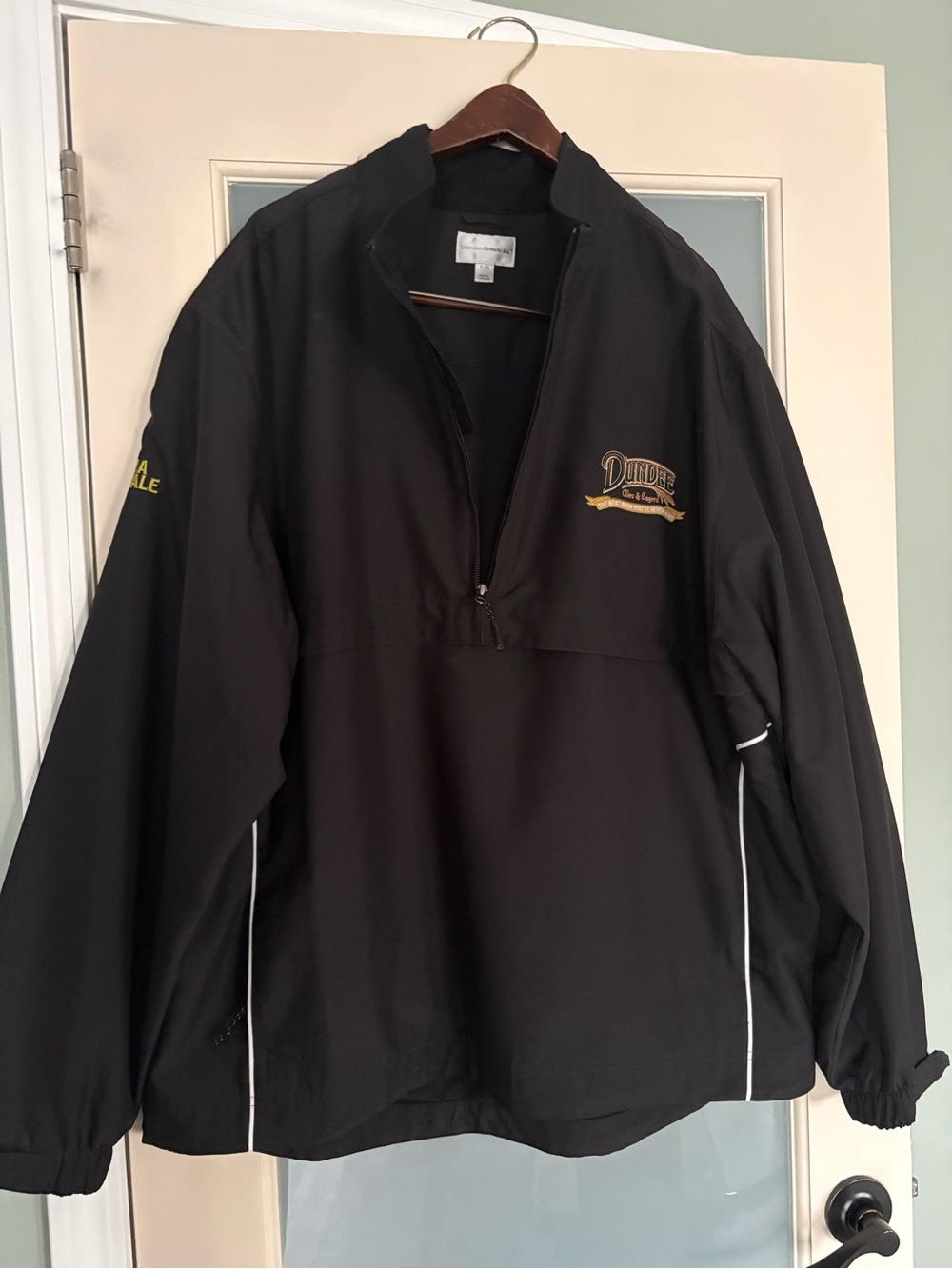 Black Pullover Beer Jacket